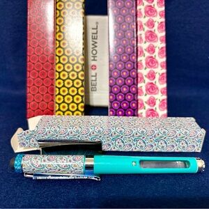 Set of 5 Bell and Howell knight hawk pens Floral print